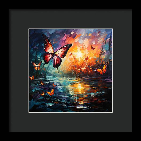 Radiant Reflections - Framed Print