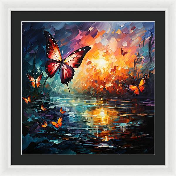 Radiant Reflections - Framed Print