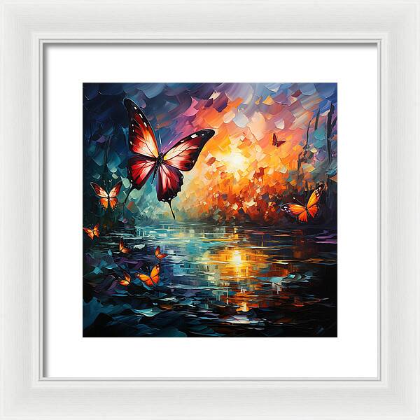 Radiant Reflections - Framed Print