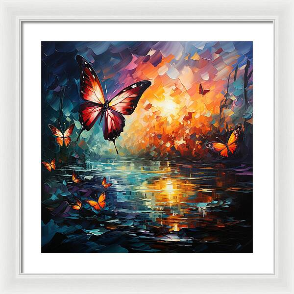 Radiant Reflections - Framed Print
