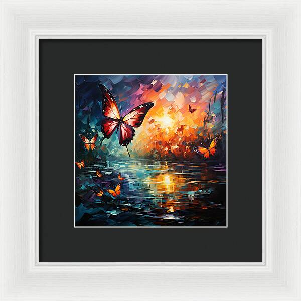 Radiant Reflections - Framed Print