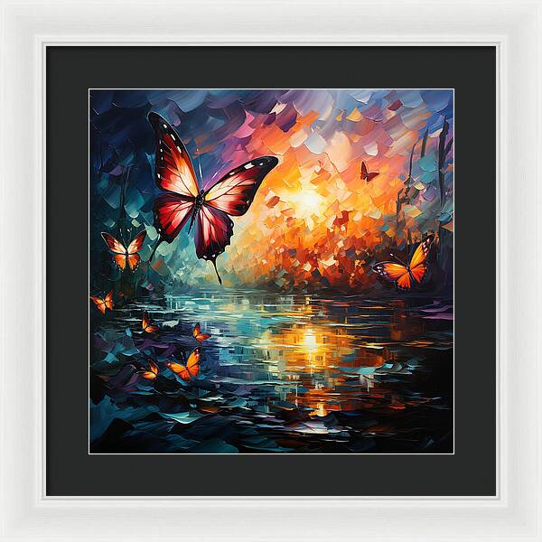 Radiant Reflections - Framed Print