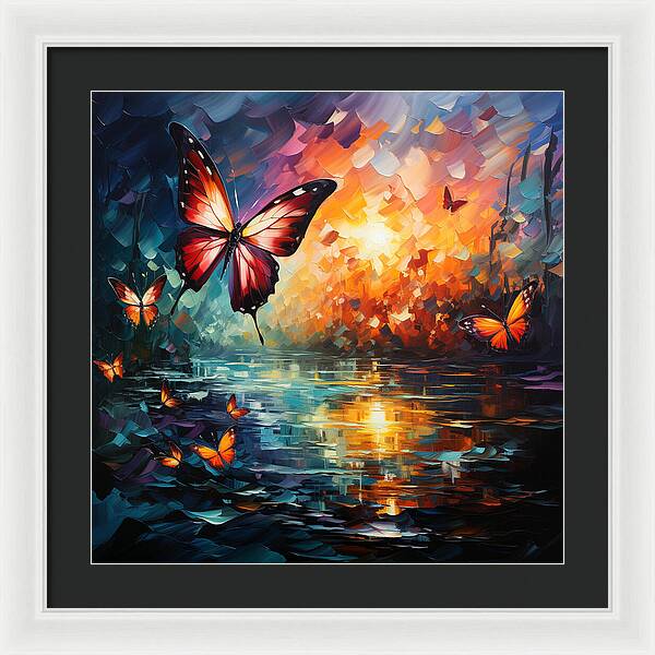 Radiant Reflections - Framed Print