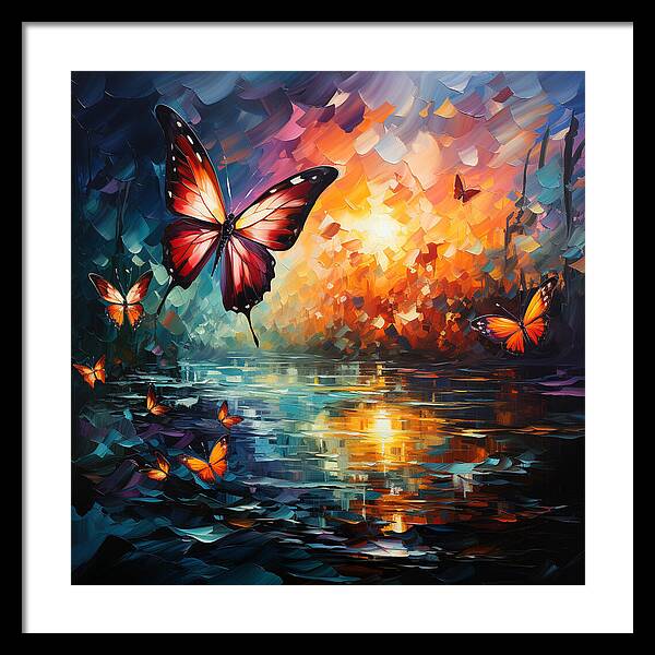 Radiant Reflections - Framed Print