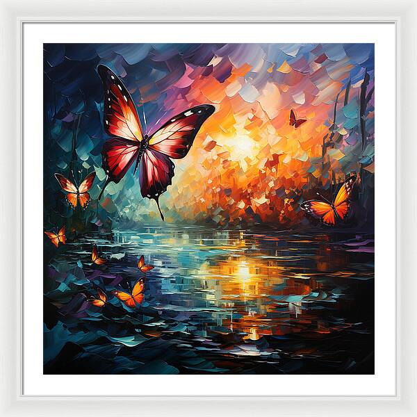 Radiant Reflections - Framed Print