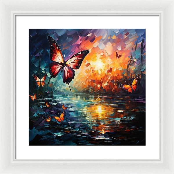 Radiant Reflections - Framed Print