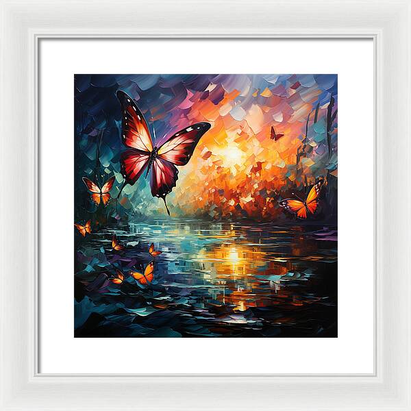 Radiant Reflections - Framed Print