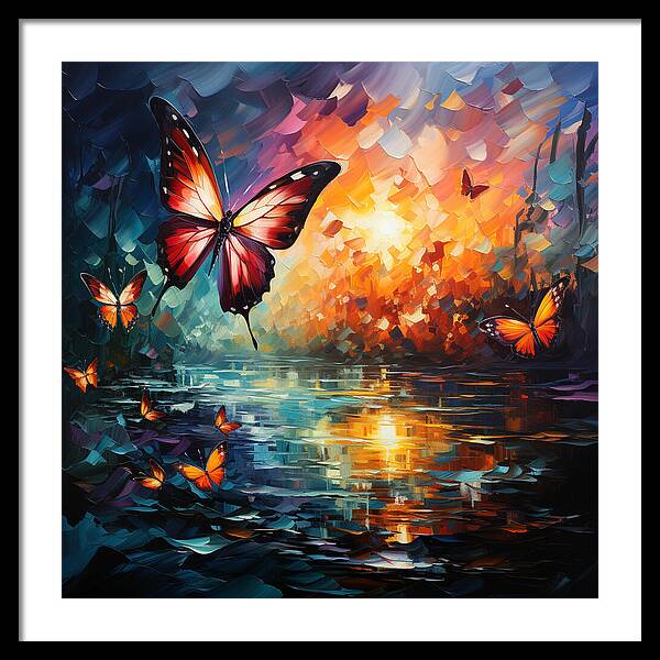 Radiant Reflections - Framed Print