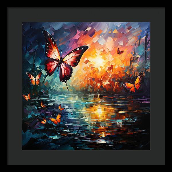 Radiant Reflections - Framed Print