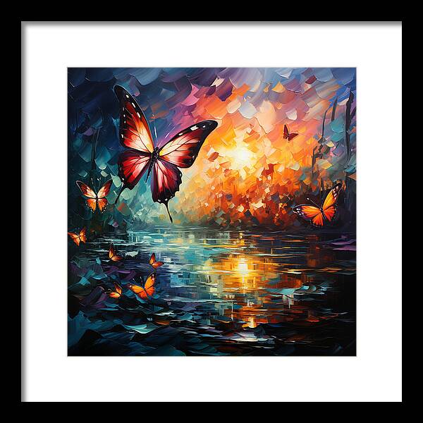 Radiant Reflections - Framed Print