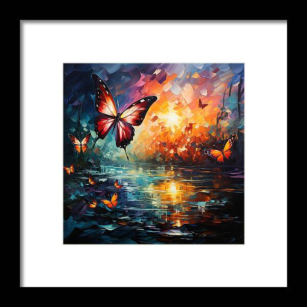 Radiant Reflections - Framed Print