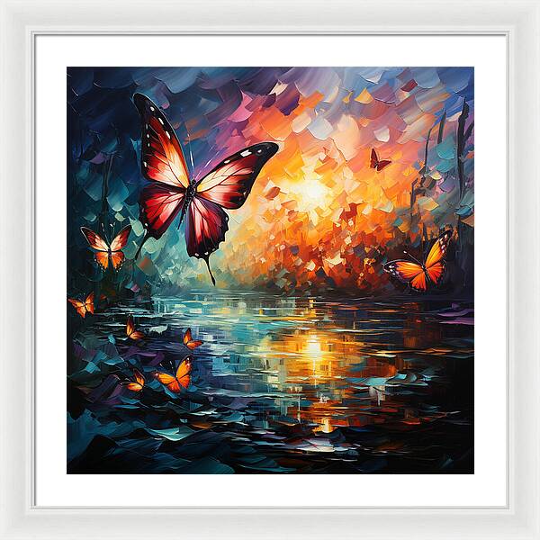 Radiant Reflections - Framed Print