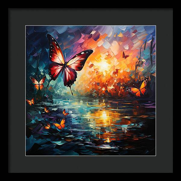Radiant Reflections - Framed Print