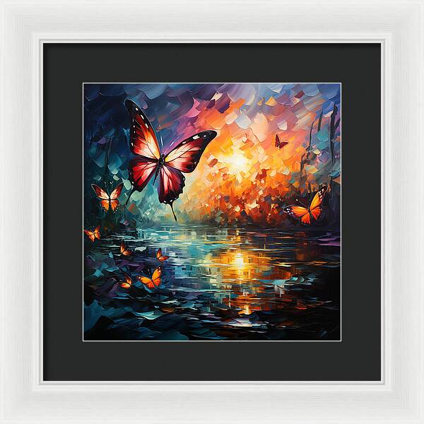 Radiant Reflections - Framed Print