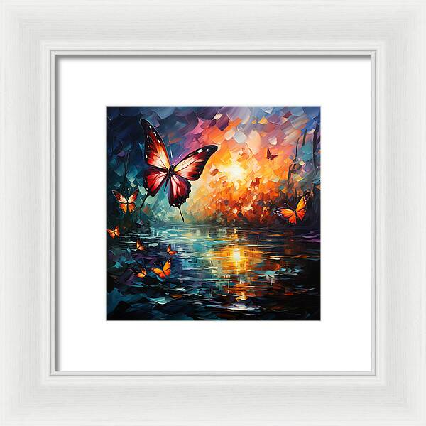 Radiant Reflections - Framed Print