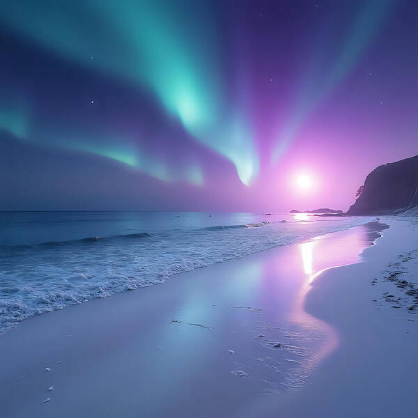 Radiant Shore - Art Print