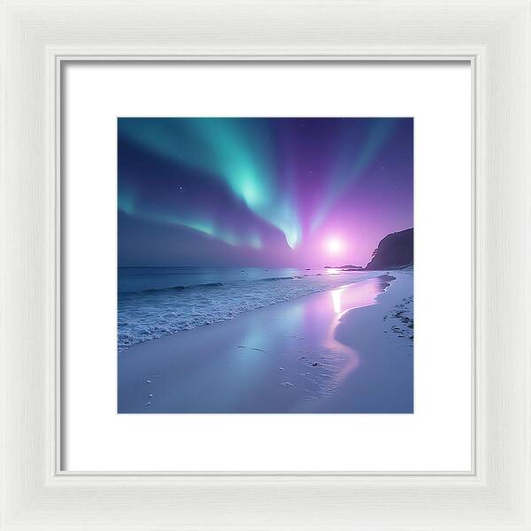 Radiant Shore - Framed Print