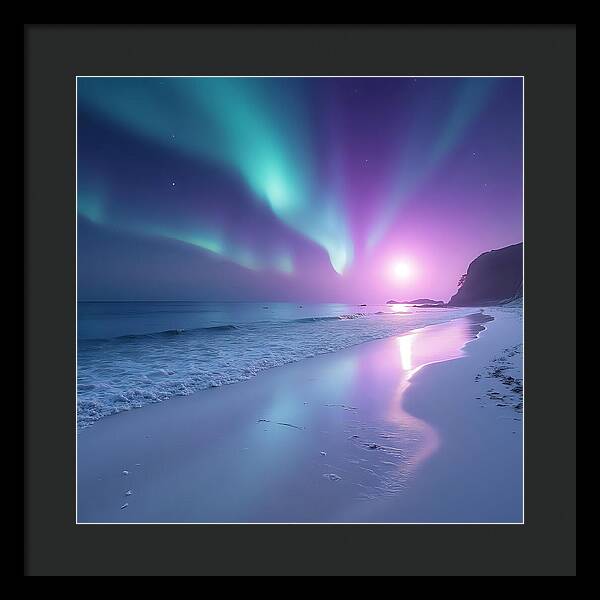 Radiant Shore - Framed Print