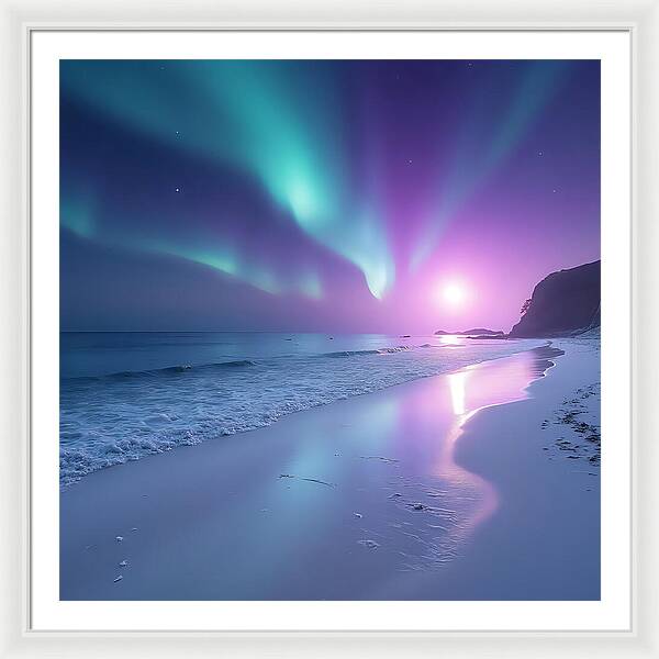 Radiant Shore - Framed Print