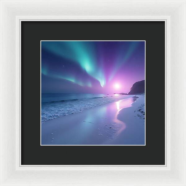 Radiant Shore - Framed Print