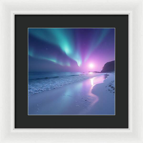 Radiant Shore - Framed Print