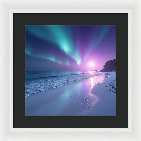 Radiant Shore - Framed Print