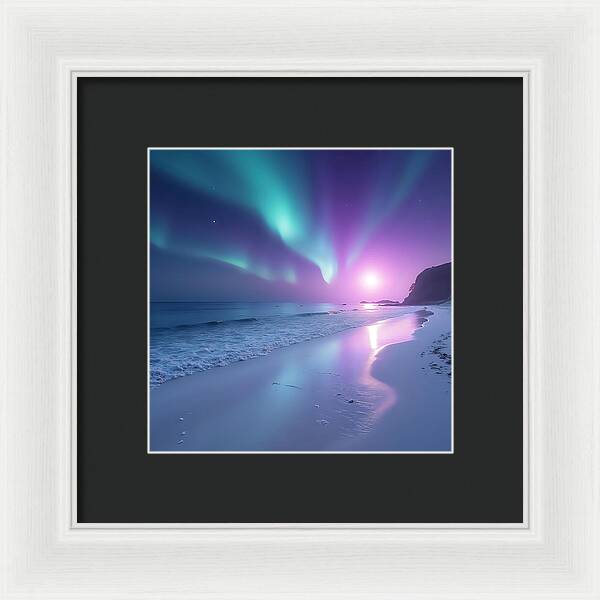 Radiant Shore - Framed Print