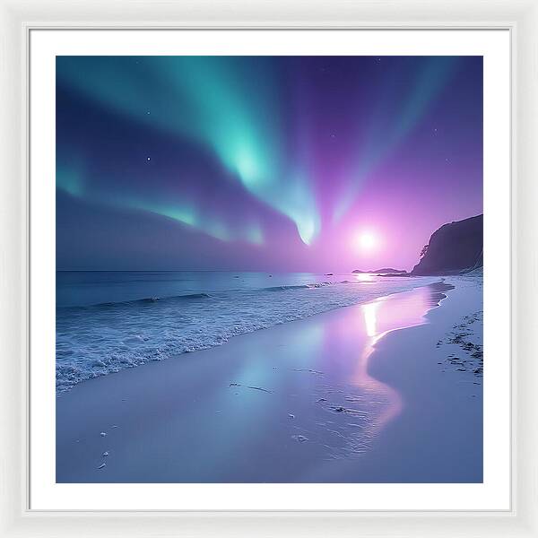 Radiant Shore - Framed Print