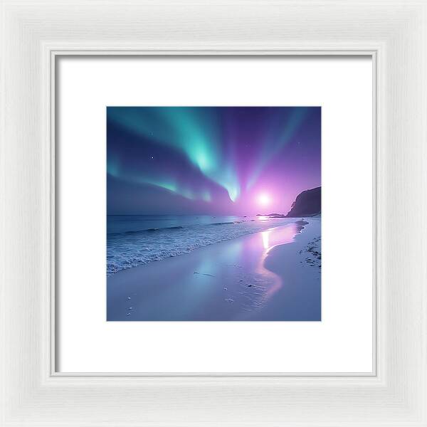 Radiant Shore - Framed Print