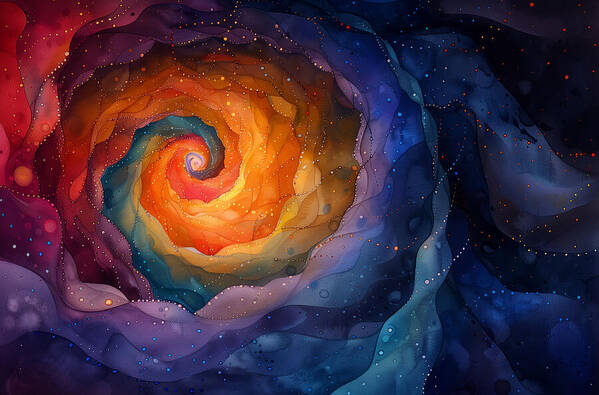 Rainbow Abyss - Art Print