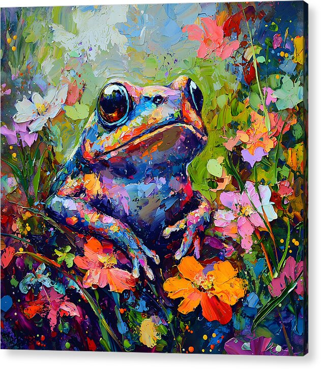 Rainbow Hopper - Acrylic Print