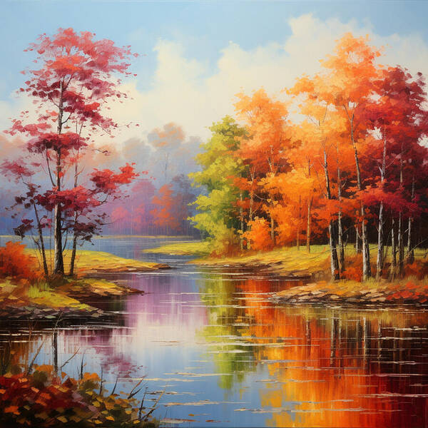 Rainbow Meadow - Art Print