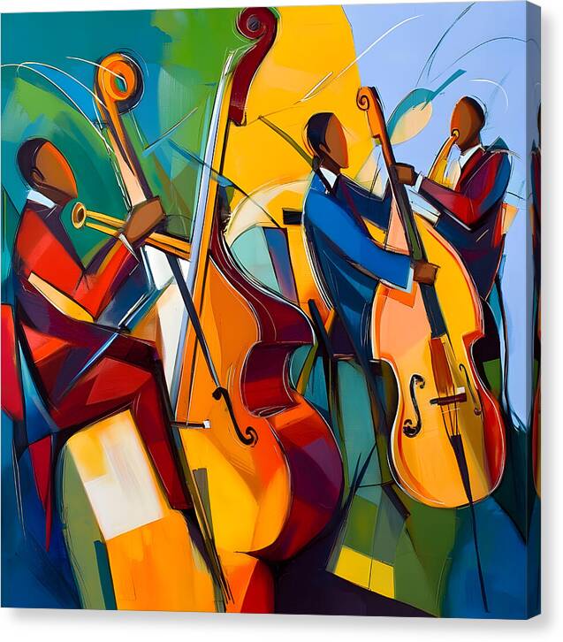 Rhythm in Color - Canvas Print