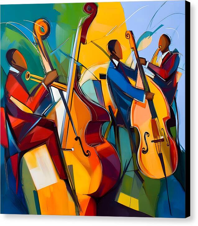 Rhythm in Color - Canvas Print