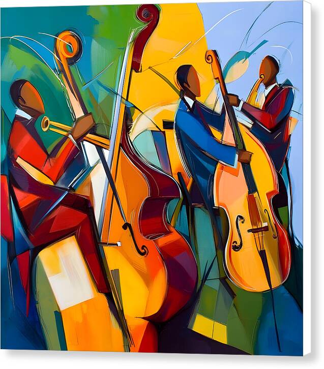 Rhythm in Color - Canvas Print
