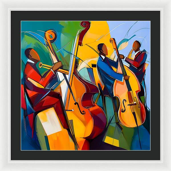Rhythm in Color - Framed Print
