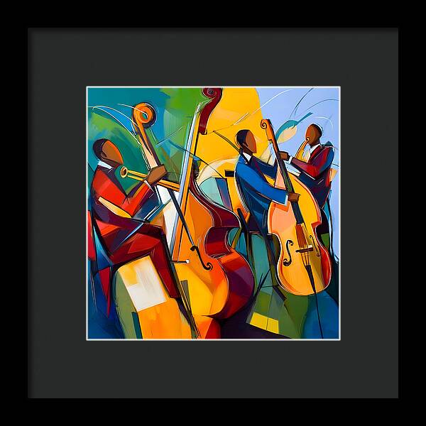 Rhythm in Color - Framed Print