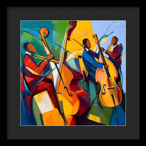 Rhythm in Color - Framed Print