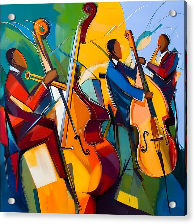 Rhythm in Color - Acrylic Print