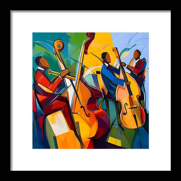 Rhythm in Color - Framed Print