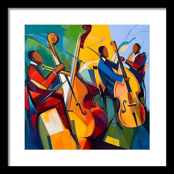 Rhythm in Color - Framed Print