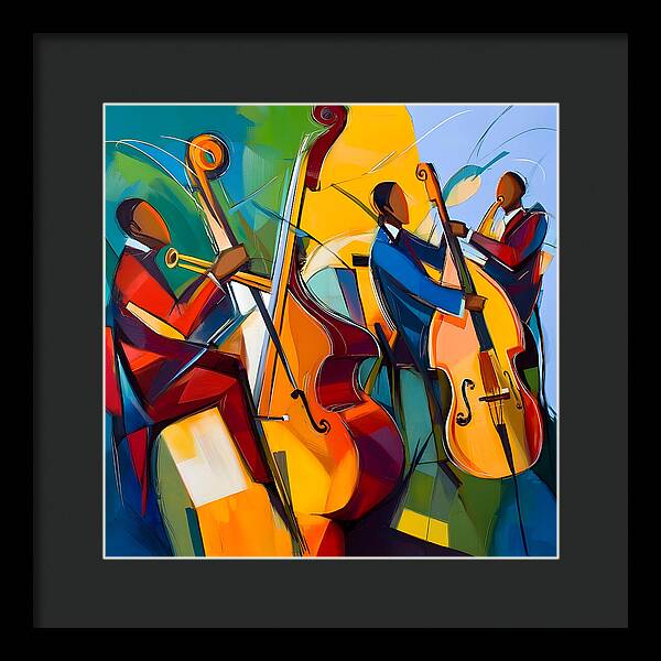 Rhythm in Color - Framed Print