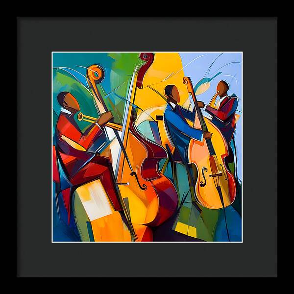 Rhythm in Color - Framed Print