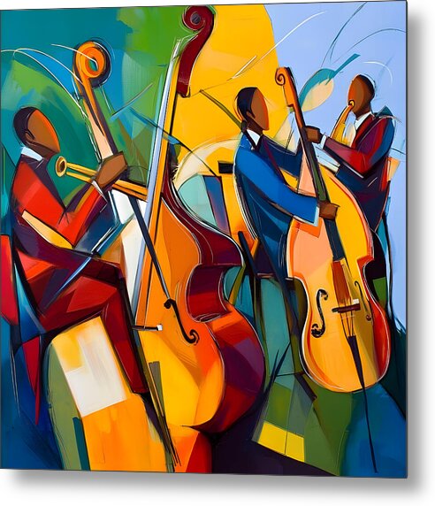 Rhythm in Color - Metal Print