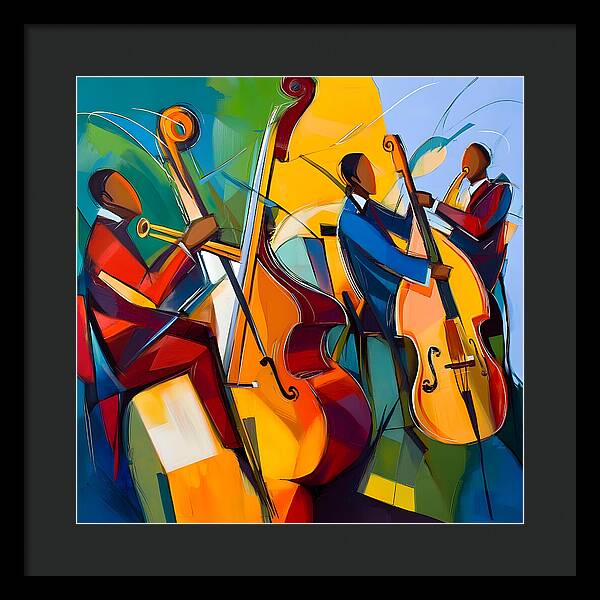 Rhythm in Color - Framed Print