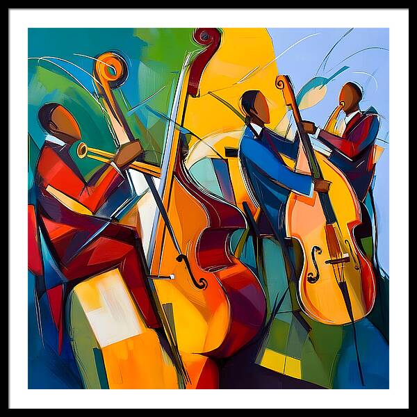 Rhythm in Color - Framed Print