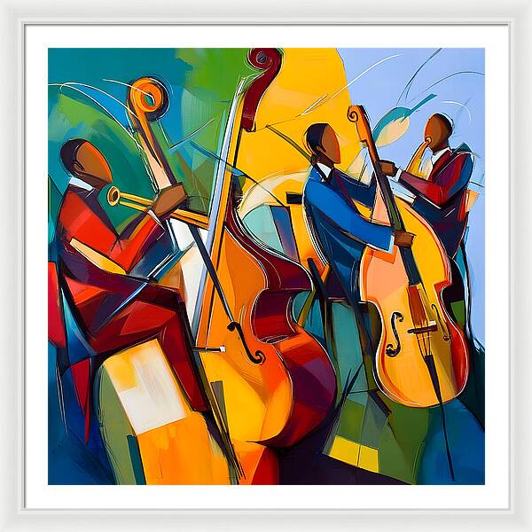 Rhythm in Color - Framed Print