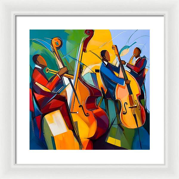 Rhythm in Color - Framed Print