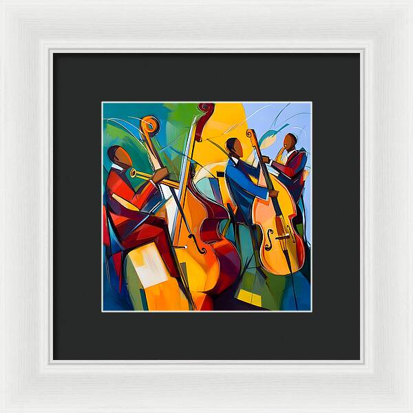 Rhythm in Color - Framed Print