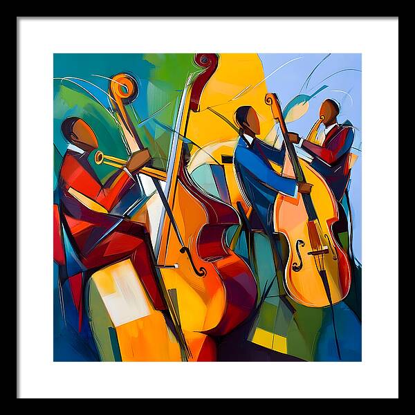 Rhythm in Color - Framed Print